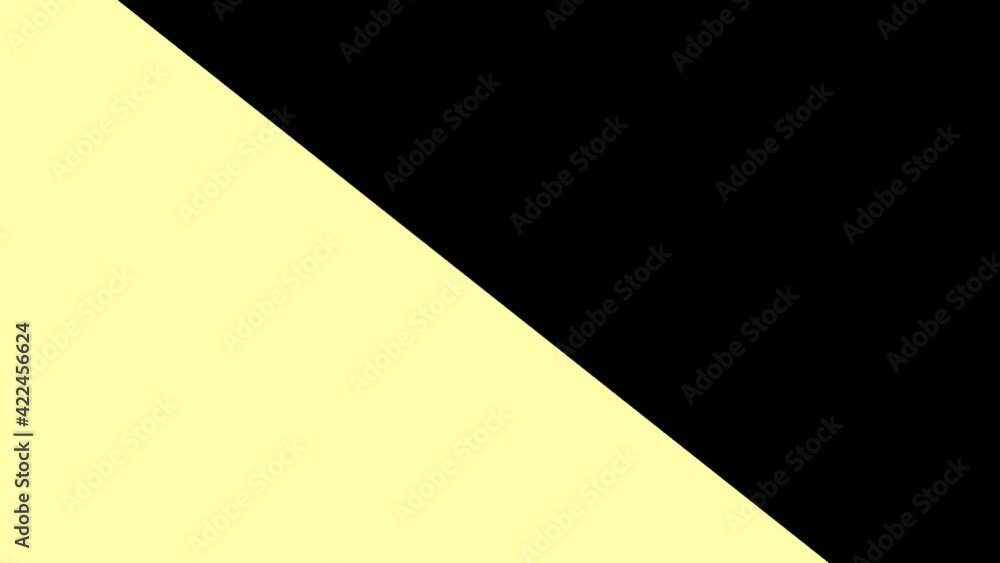Color block yellow black solids animation Color block yellow black solids animation