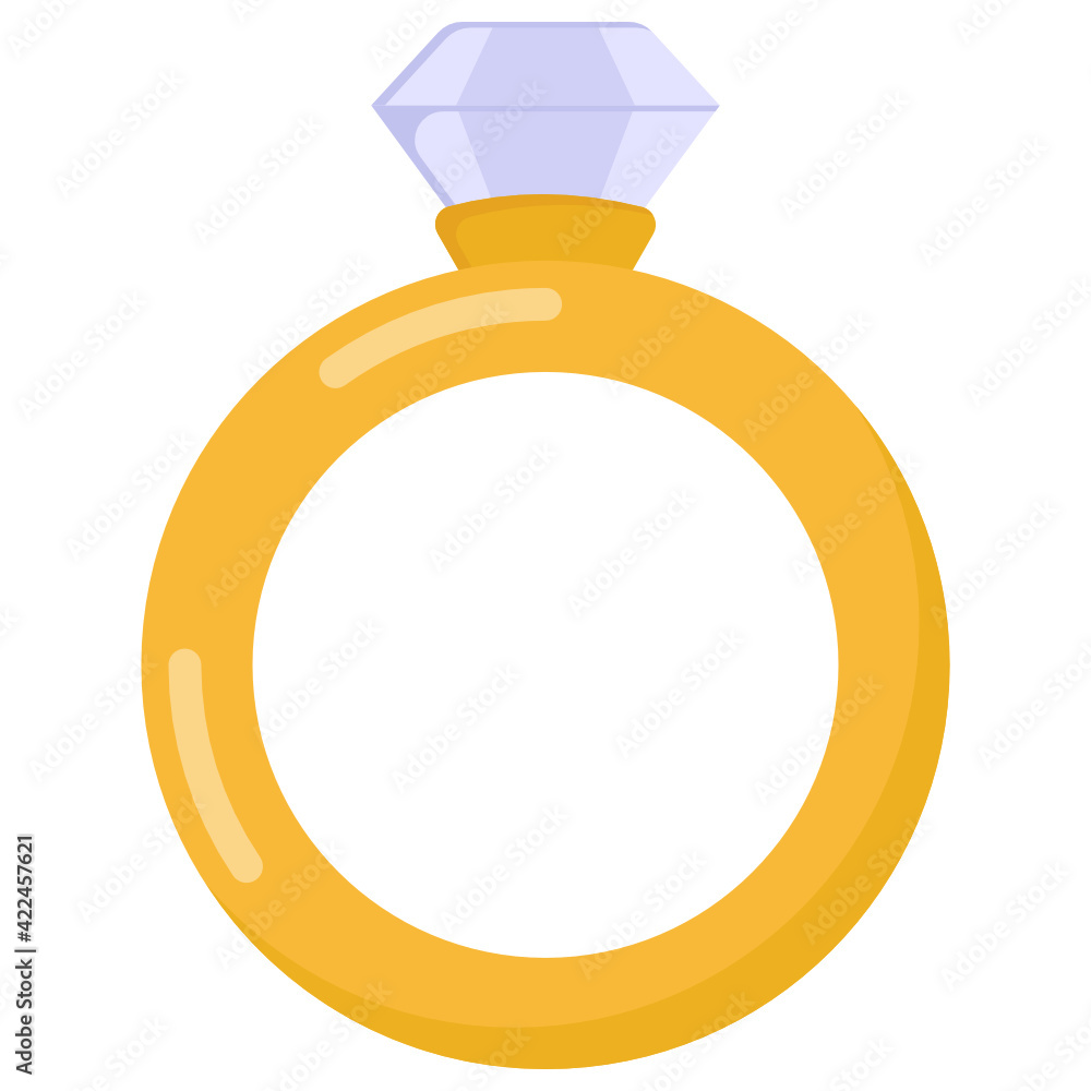 An editable flat icon of wedding ring v
An editable flat icon of wedding ring v