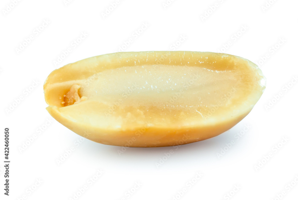 Peanuts isolated on white background Peanuts isolated on white background