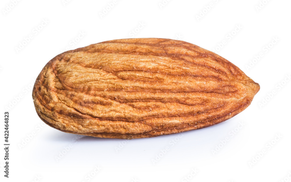 clipping path almond isolated on white background clipping path almond isolated on white background