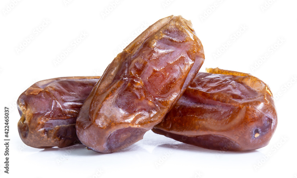 Dates palm isolated on white background Dates palm isolated on white background