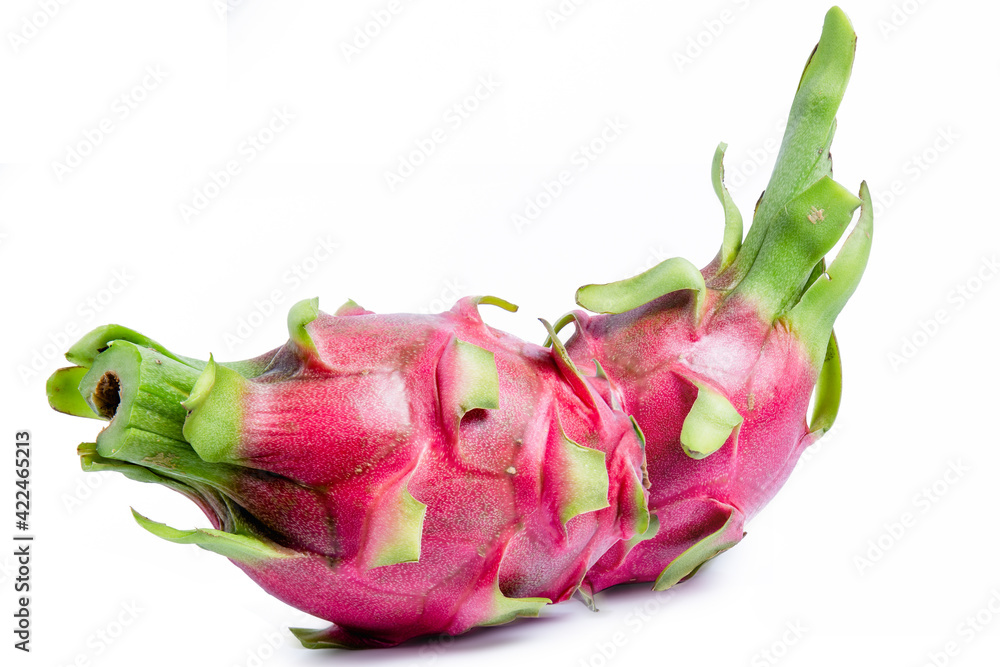 Fototapeta premium dragon fruit isolated on white background