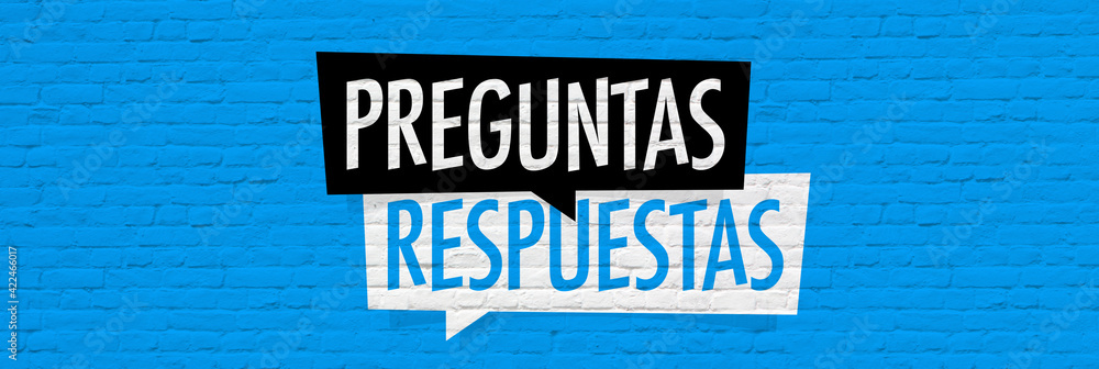 Obraz premium Preguntas y respuestas