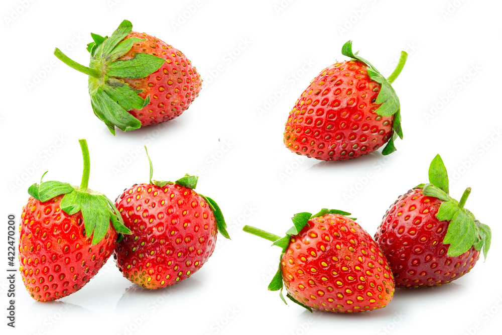 clipping path strawberry isolated on white background clipping path strawberry isolated on white background