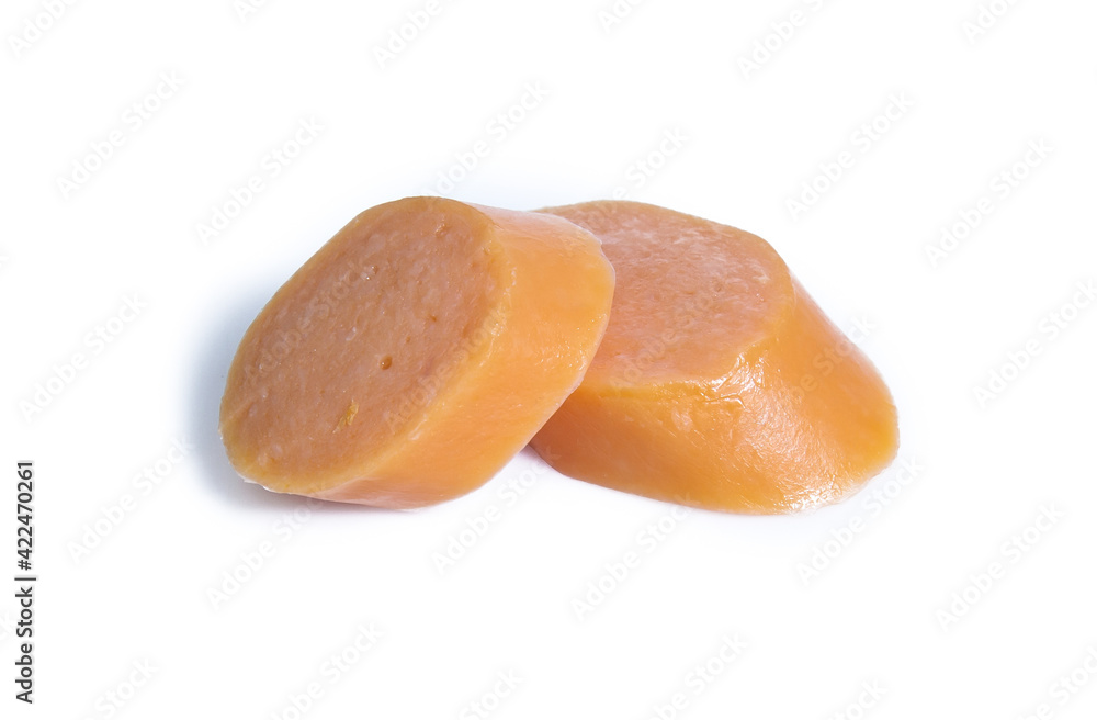 sausage raw isolated on white background sausage raw isolated on white background