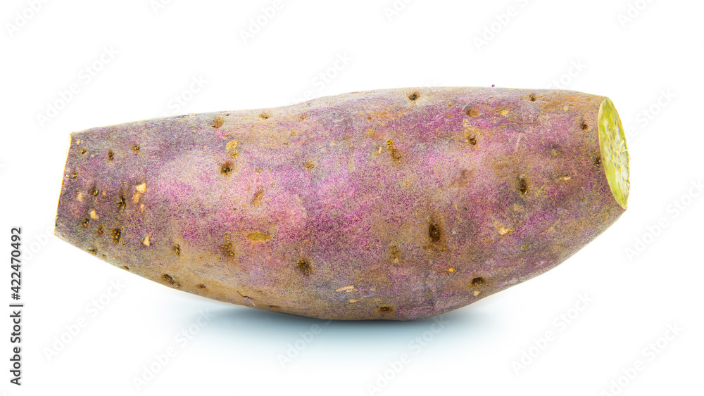 sweet potato isolated on white backgound sweet potato isolated on white backgound