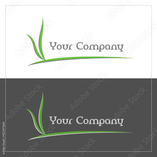 Logo "ecologico" con "V" di vittoria