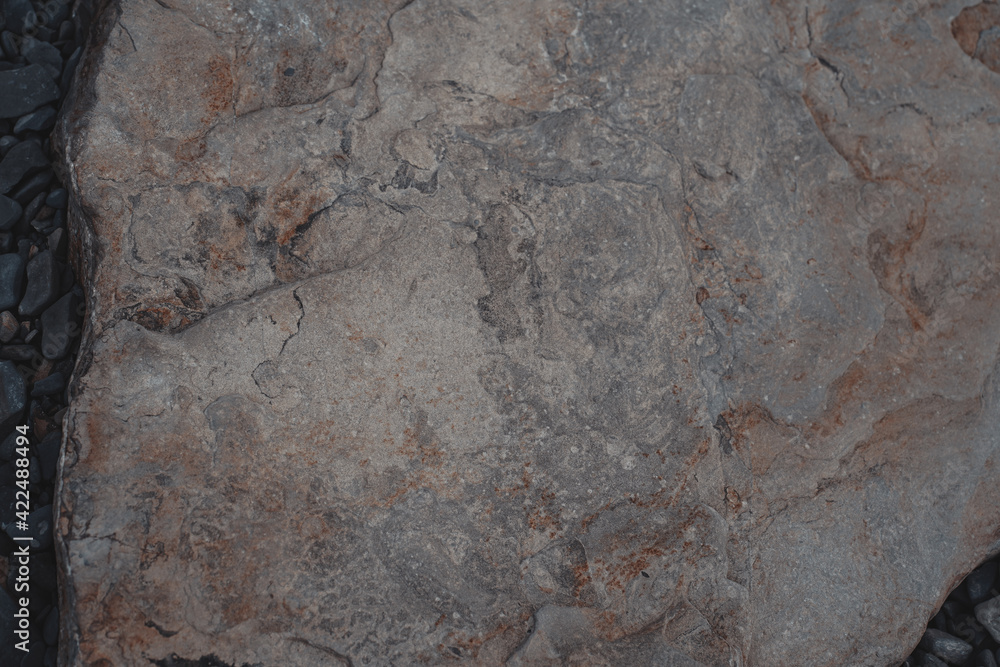 Fototapeta premium Gray stone. Stone texture, stone fragments