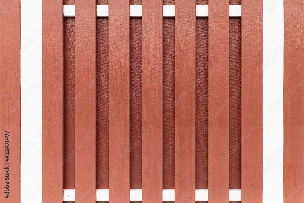 New wooden fence light brown  texture and background seamless