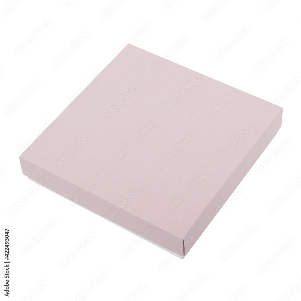 Cardboard packaging for confectionery isolated Cardboard packaging for confectionery isolated