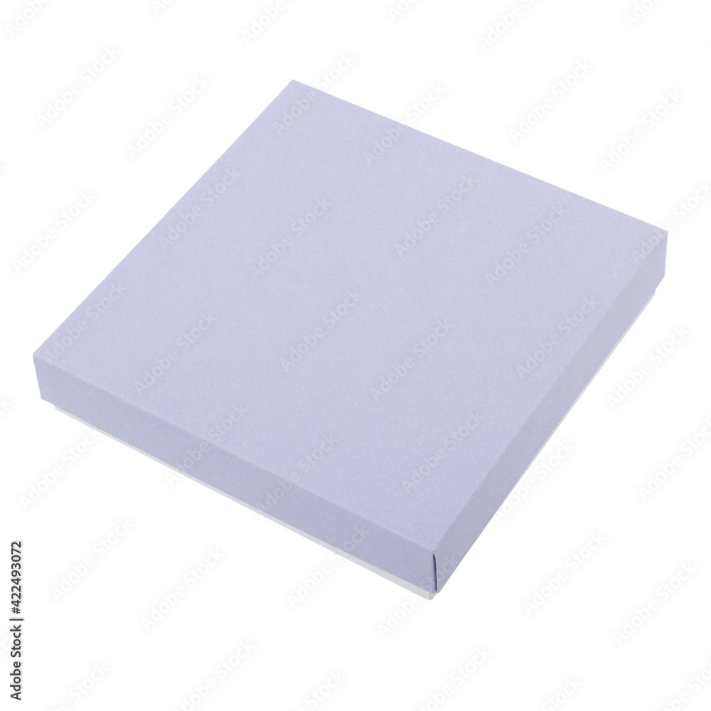 Cardboard packaging for confectionery isolated Cardboard packaging for confectionery isolated