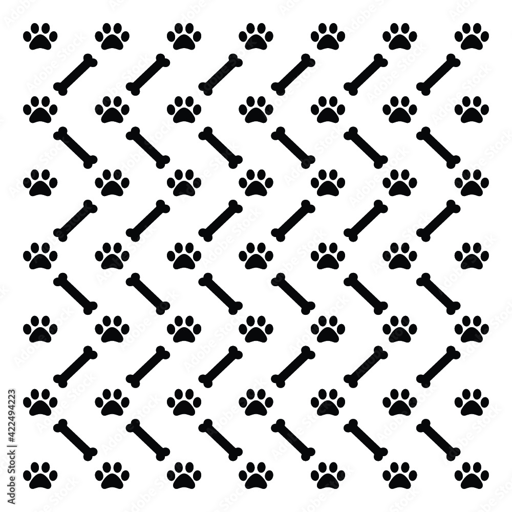 dog finger print pattern design dog finger print pattern design