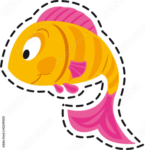POISSON D'AVRIL A DECOUPER 1