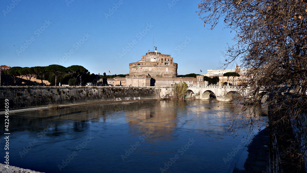 Castel St. Angelo in Rome, Italy