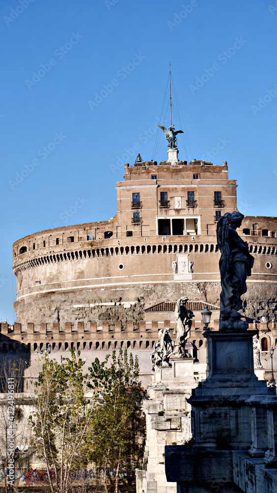 Castle of San Angelo Castel Sant Angelo, Rome, Italy