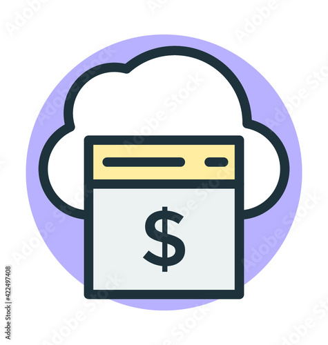 Online Business Vector Illustration
