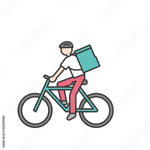 デリバリーのイラスト