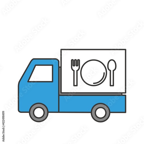 デリバリーのイラスト