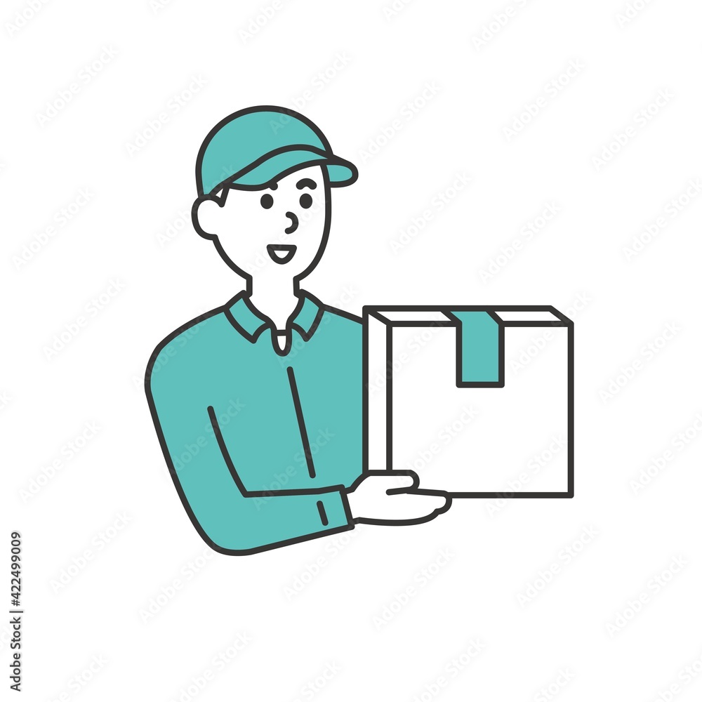 デリバリーのイラスト デリバリーのイラスト