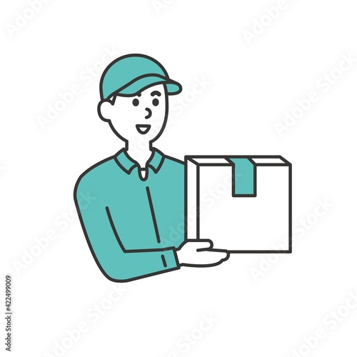 デリバリーのイラスト