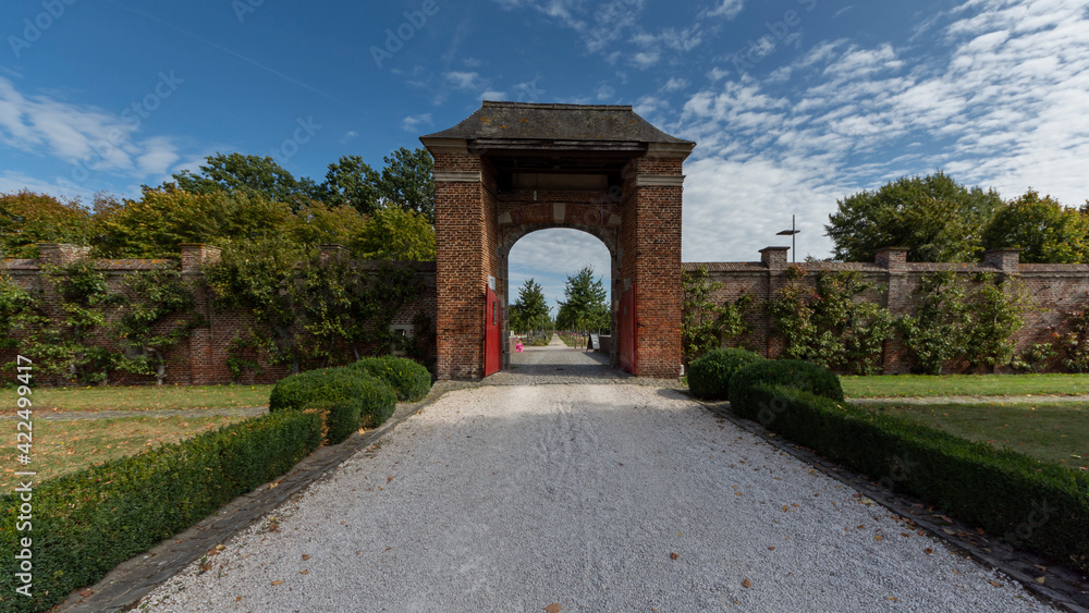 Castle Gate in Laarne, East Flanders