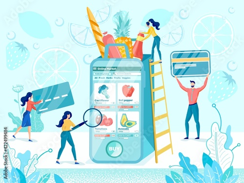 People Create Mobile Phone App for Food Delivery.