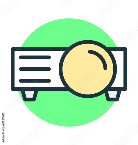 Projector Vector Icon