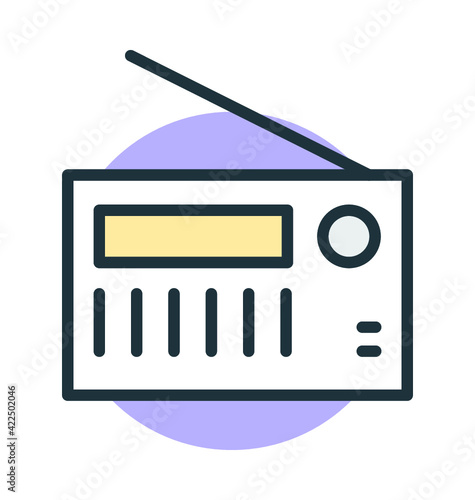Radio Vector Icon