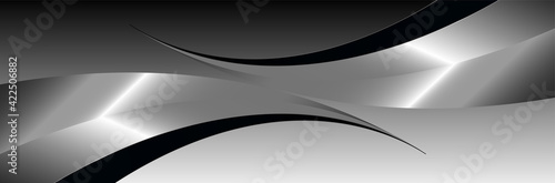 Abstract grey and silver background