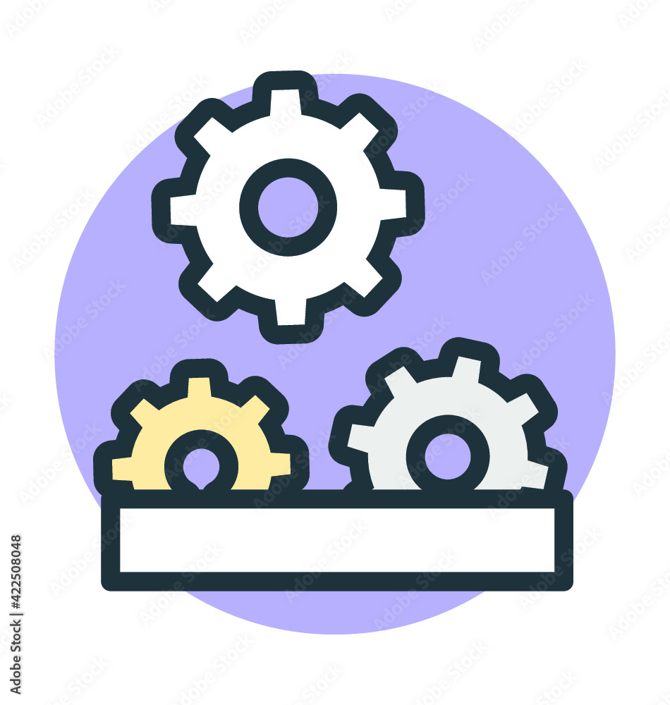 Cog Cool Vector Icon Cog Cool Vector Icon