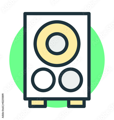 Speaker Vector Icon