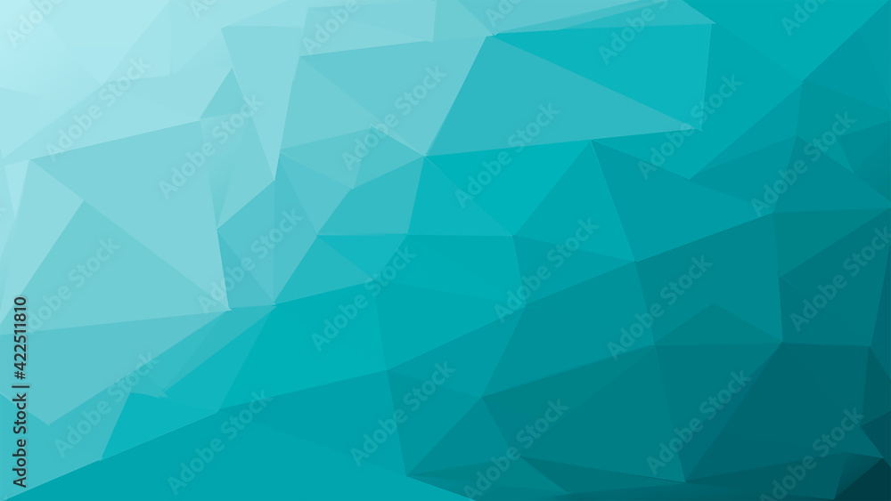 Polygons in blue and white pattern, geometric graphic with triangles. Polygons in blue and white pattern, geometric graphic with triangles.