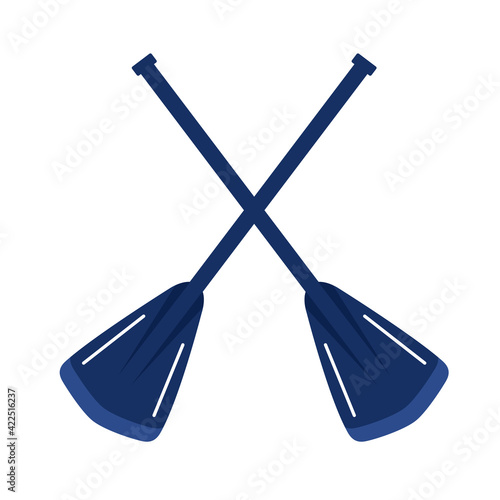 oars nautical icon