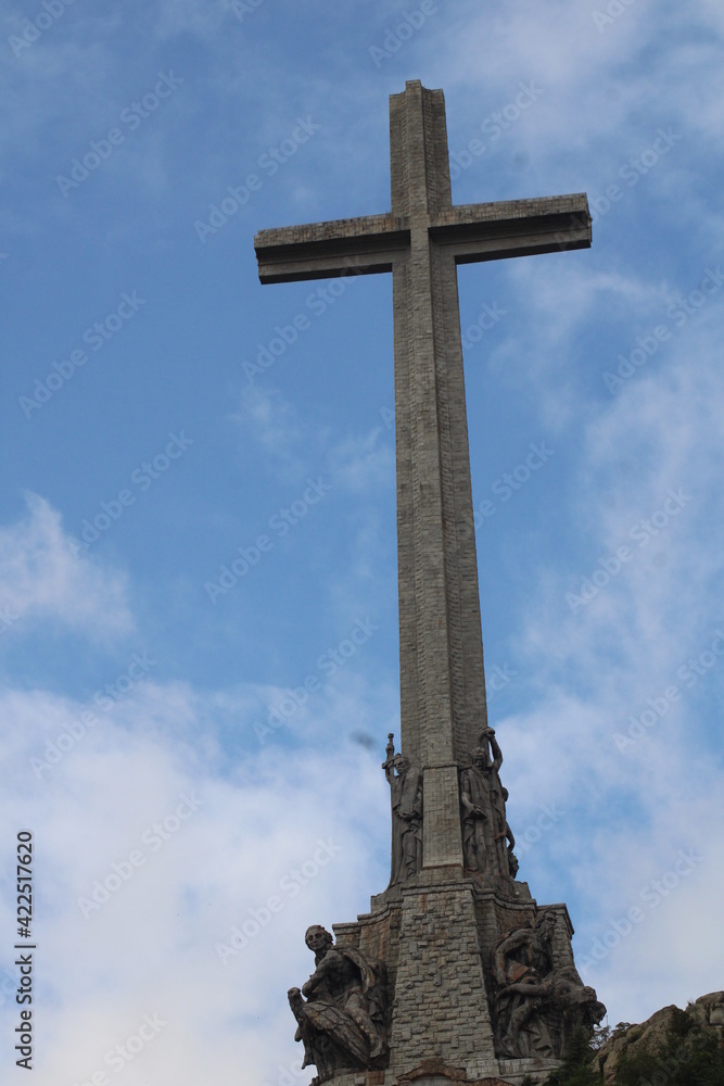 Cruz de los Caídos en Madrid, España