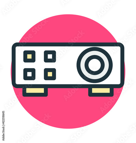 Projector Vector Icon