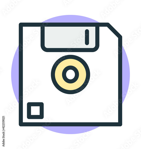 Floppy Vector Icon