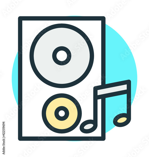 Speaker Vector Icon