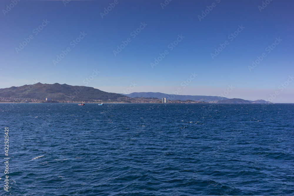 Boat trip through the Atlantic Ocean