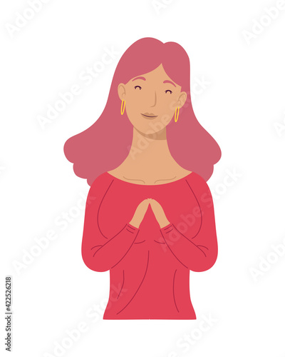 redhead woman character