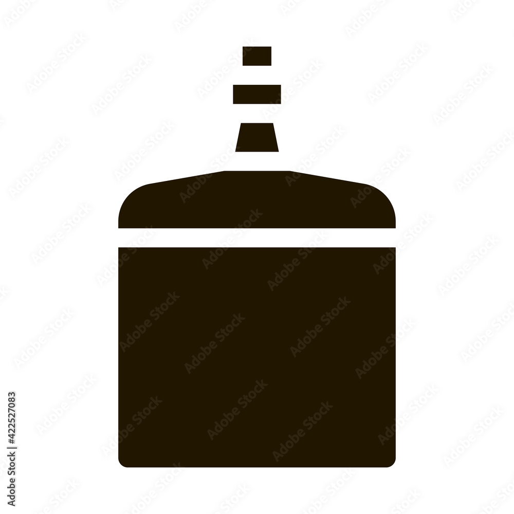 Alcohol Drink Bottle Icon Vector Glyph Illustration Alcohol Drink Bottle Icon Vector Glyph Illustration