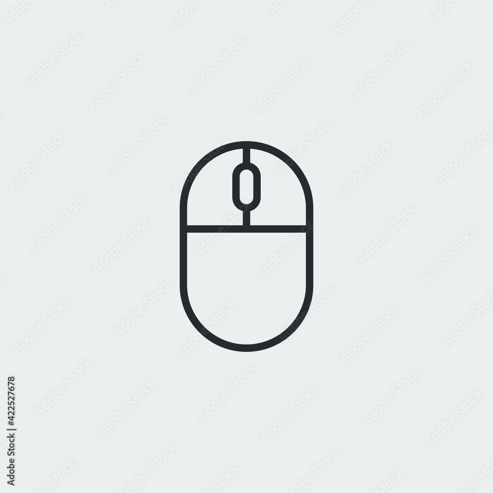 computer mouse icon sign vector computer mouse icon sign vector