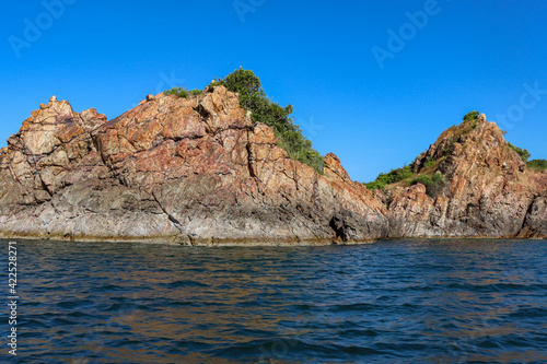 Golden Rocks nivati beach neat Tarkarli beach, Malvan, Maharashtra