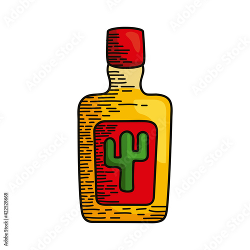 mexican tequila bottle