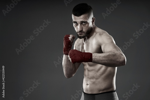 MMA fighter training © Xalanx