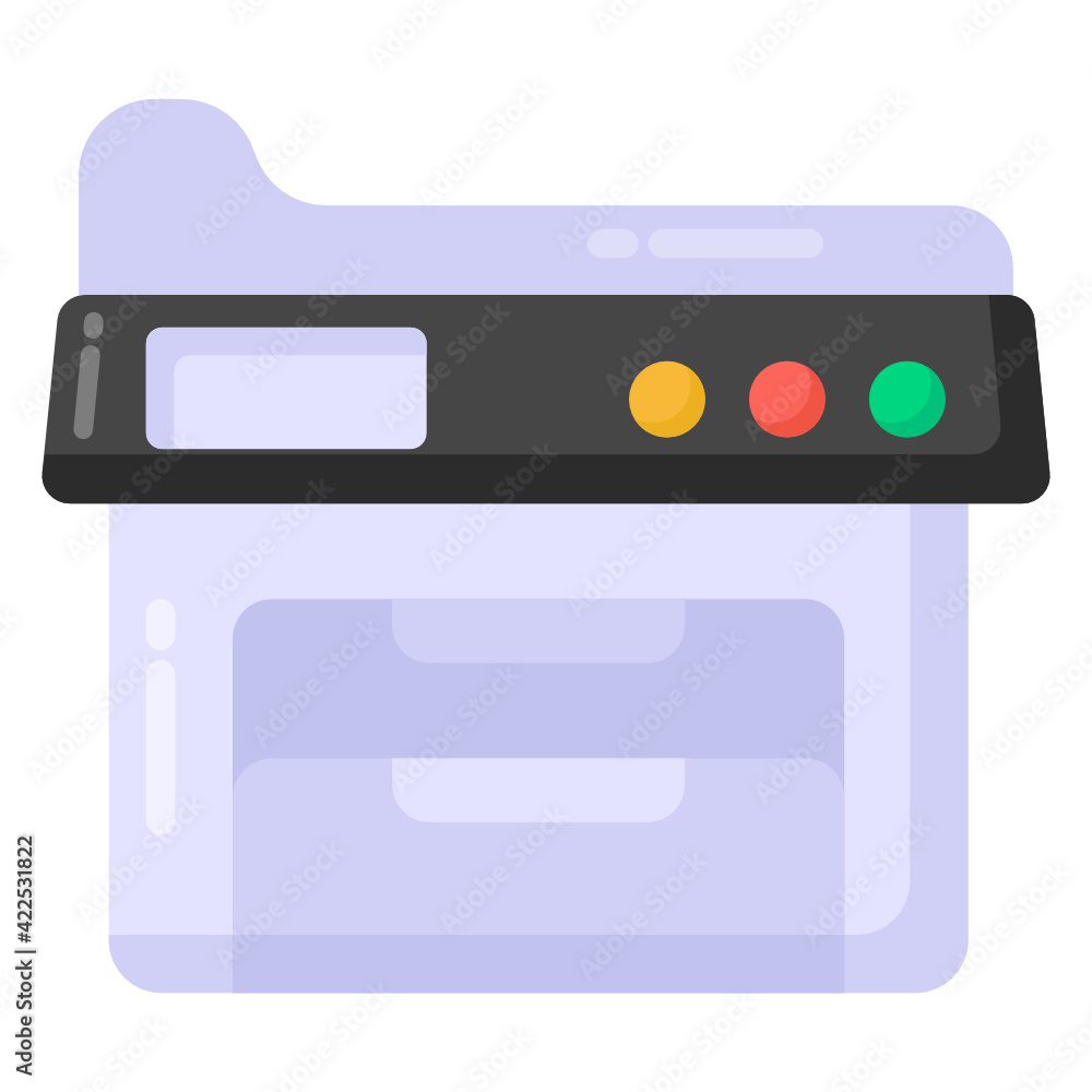 Photocopy machine in flat trendy icon, editable vector
Photocopy machine in flat trendy icon, editable vector