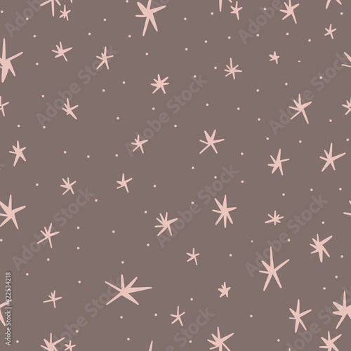 modern bohemian style minimalism. abstract seamless background. ideal for packaging, backdrops, postcards or fabrics. Vector graphics