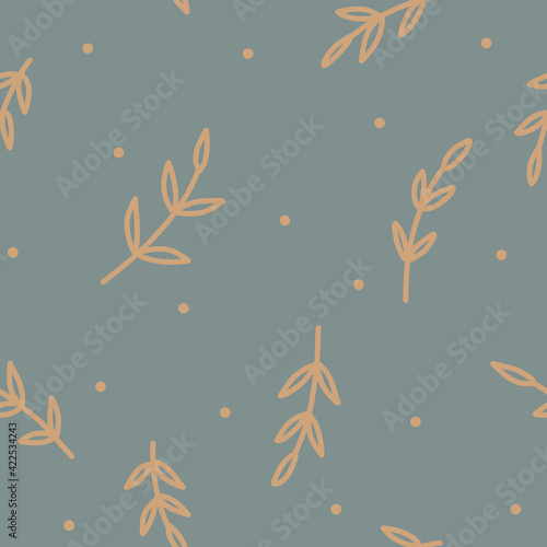 modern bohemian style minimalism. abstract seamless background. ideal for packaging, backdrops, postcards or fabrics. Vector graphics