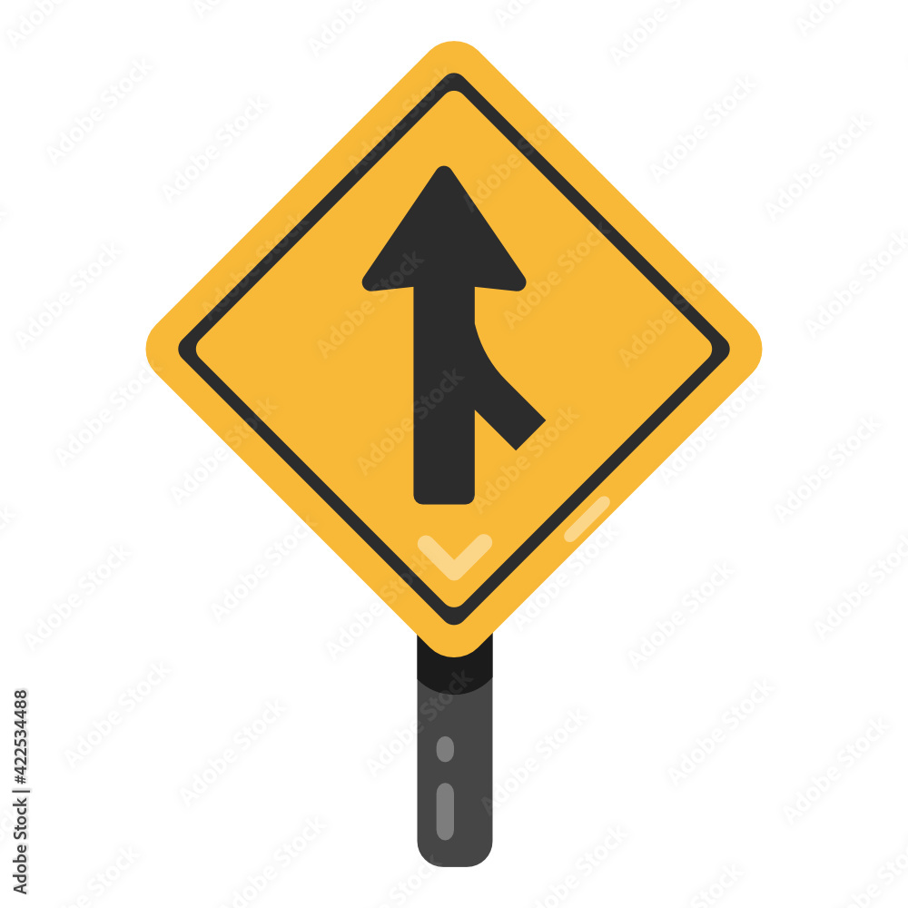 Two way road signboard, flat premium icon
Two way road signboard, flat premium icon