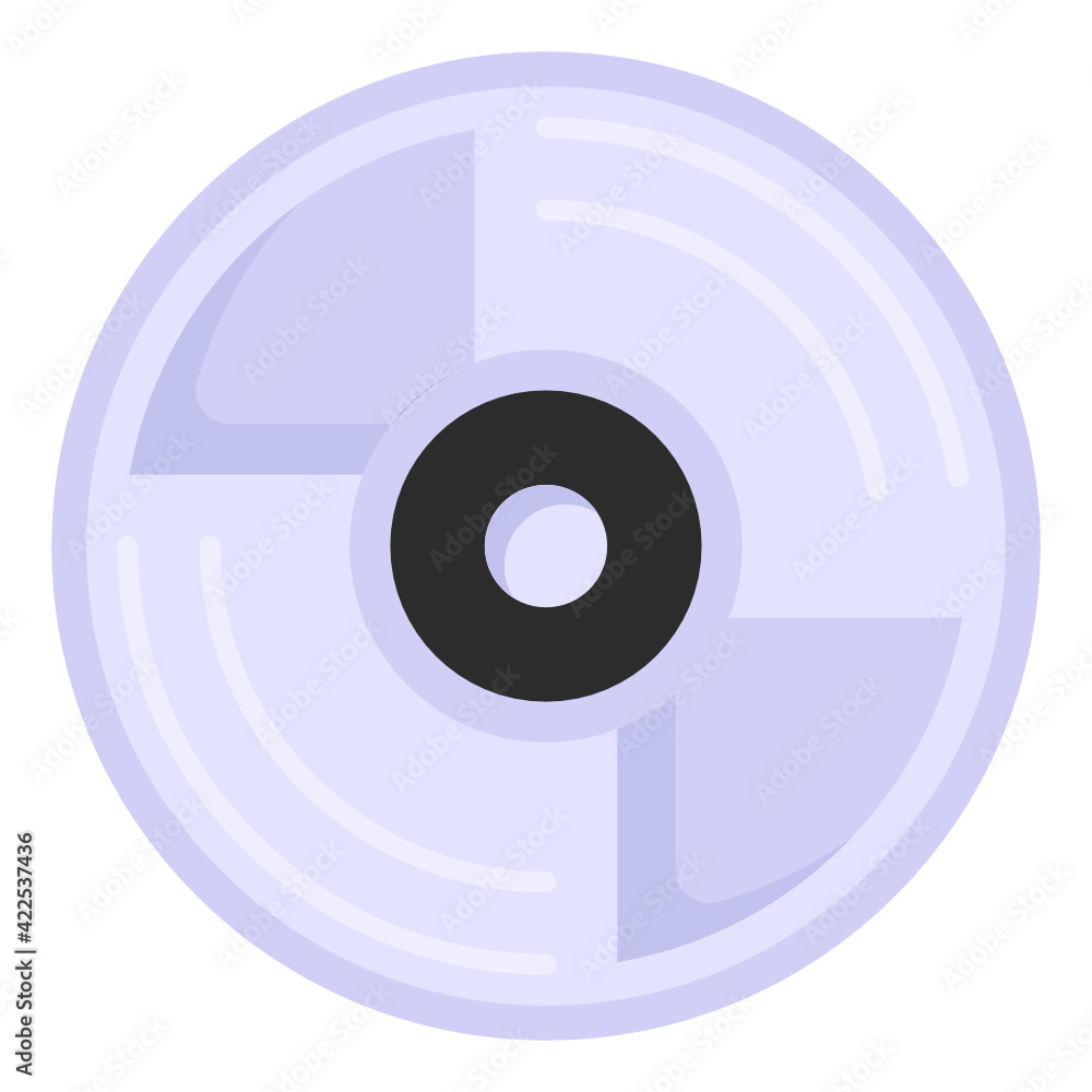 Grab this amazing flat design of compact disk
Grab this amazing flat design of compact disk