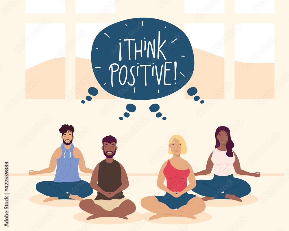 think positive attitude think positive attitude